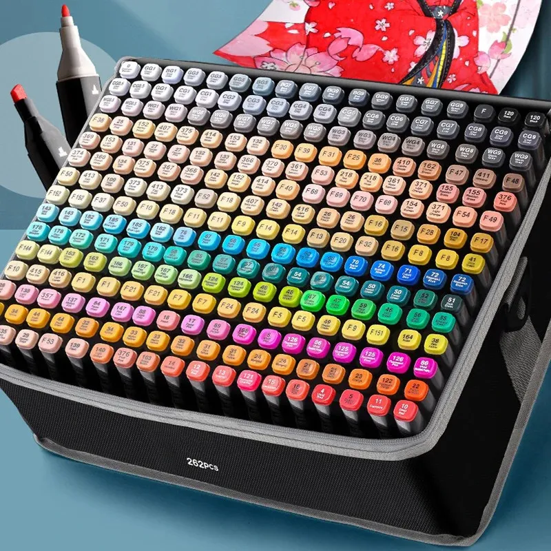 Art Markers Set 24 To 168 Vibrant Manga Colors For Drawing art-markers-set-24-to-168-vibrant-manga-colors-for-drawing