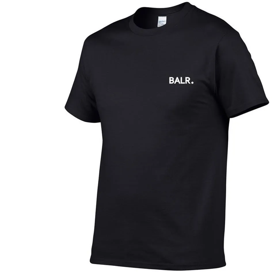 New BALR Designer Men Men Thirts Letter Thirts Tirts Black Fashion Women Tees Summer Highly Quality Top Size Size S-X2149