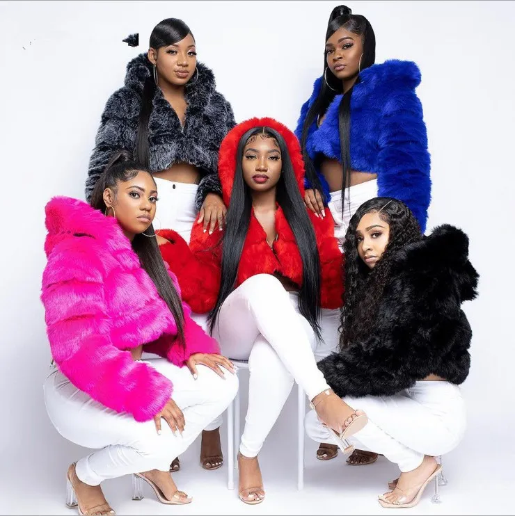 Furry girls cheap coat