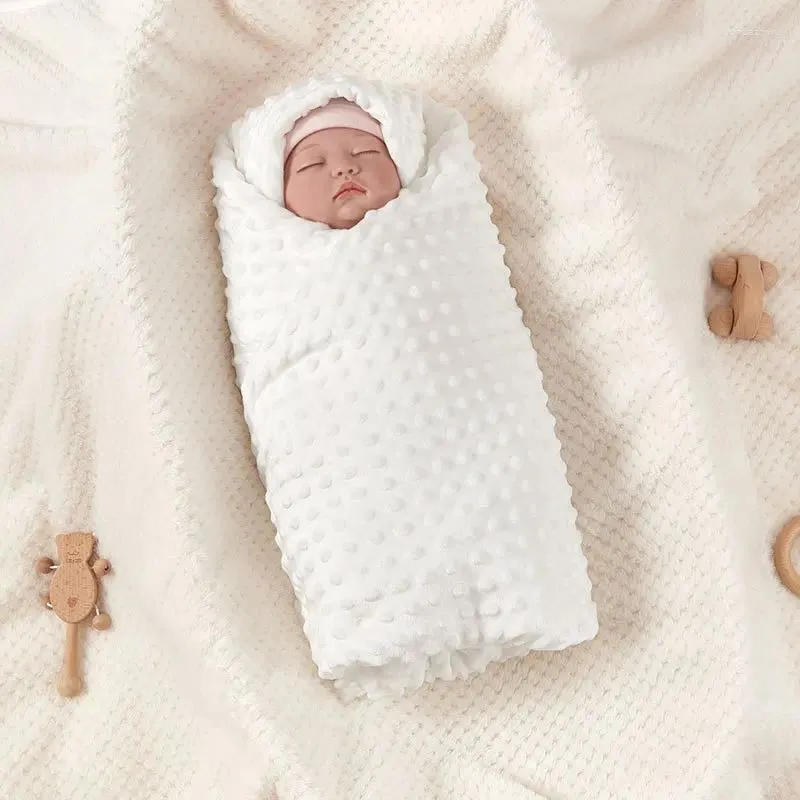 Filtar mjuk baby komfort filt quilt barn i fyra säsonger