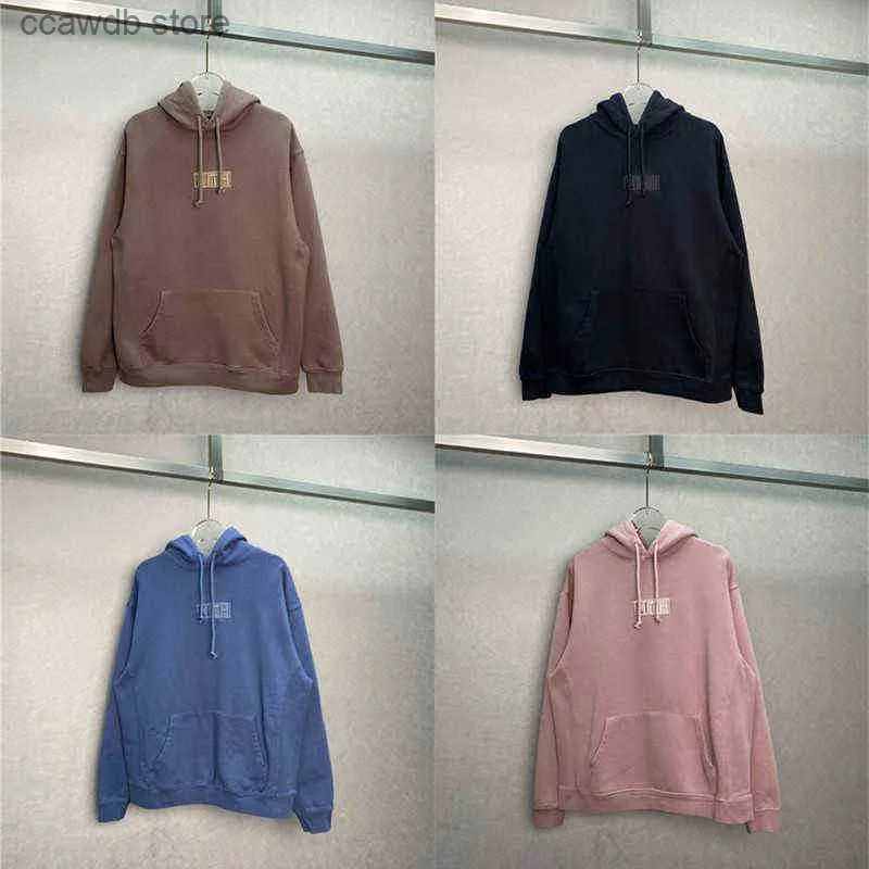 رجال الرجال للرجال Sweatshirts 2021fw Kith Hoodie الرجال