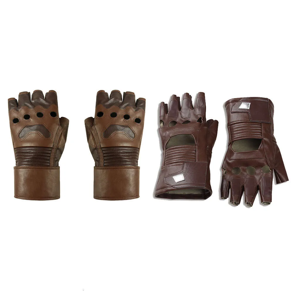 Superhero Captain Steve Rogers Cosplay Gloves Adults Costume Accessories Hero Gauntlet Fancy Handwear