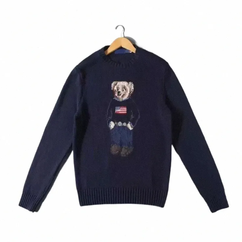 مصمم سترات الرجال رجال رجال بولوس سترة نساء pulver bear bear crewneck متهوئة طويلة الأكمام الطويلة المطبوعة الآسيوية fqn1 n7k1#