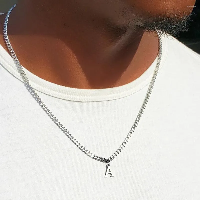 Classic Diamond Letter Necklace