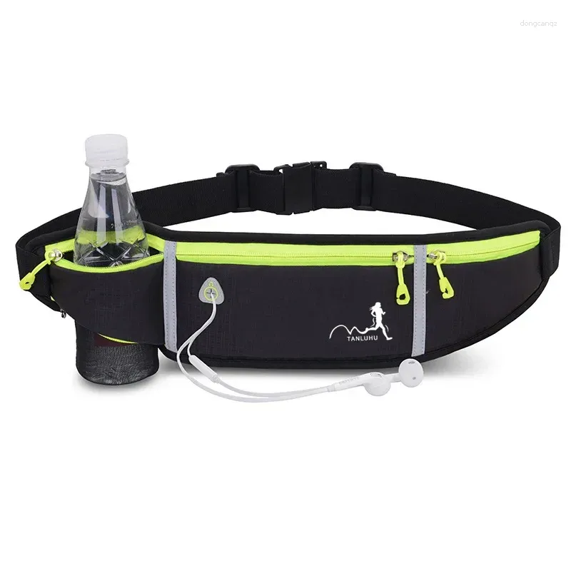 Sacs de plein air Sports Bouteille d'eau Taille Sac Équipement Ajustement élastique Courir Téléphone portable