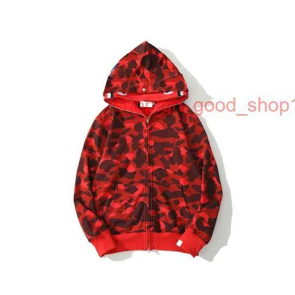 Bapes Hoodie Erkek Hoodies Sweatshirts Hark Moda Erkek Köpekbalığı İşlemeli Junior Mavi Pembe Banyo Siyah Modeli 3 Qzpy