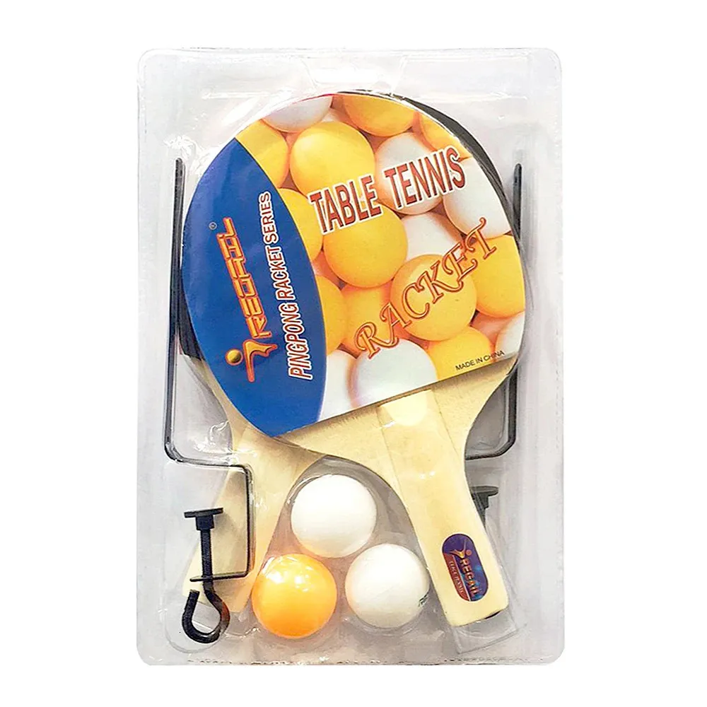 Extendable Tennis Racket Portable Ping Pong Set: Adjustable Net, Paddles & Balls - Table Tennis ...
