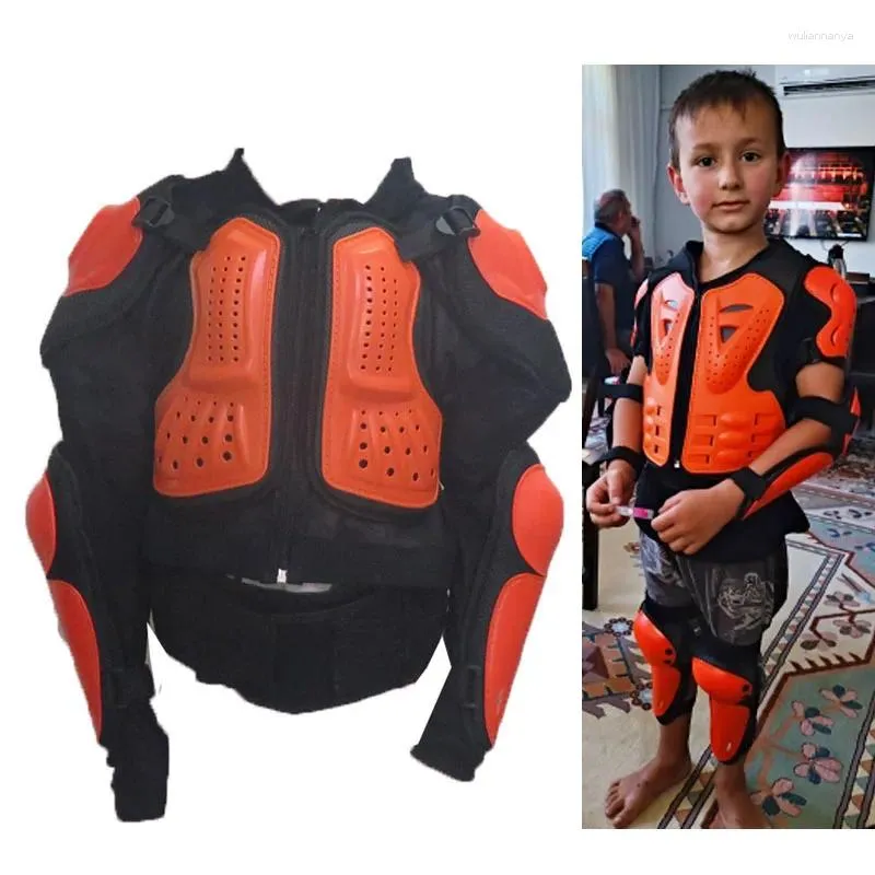 Armatura per moto Rete Abbigliamento Protezione per bambini Scooter Protezione per bici Motocross Moto Attrezzatura per moto