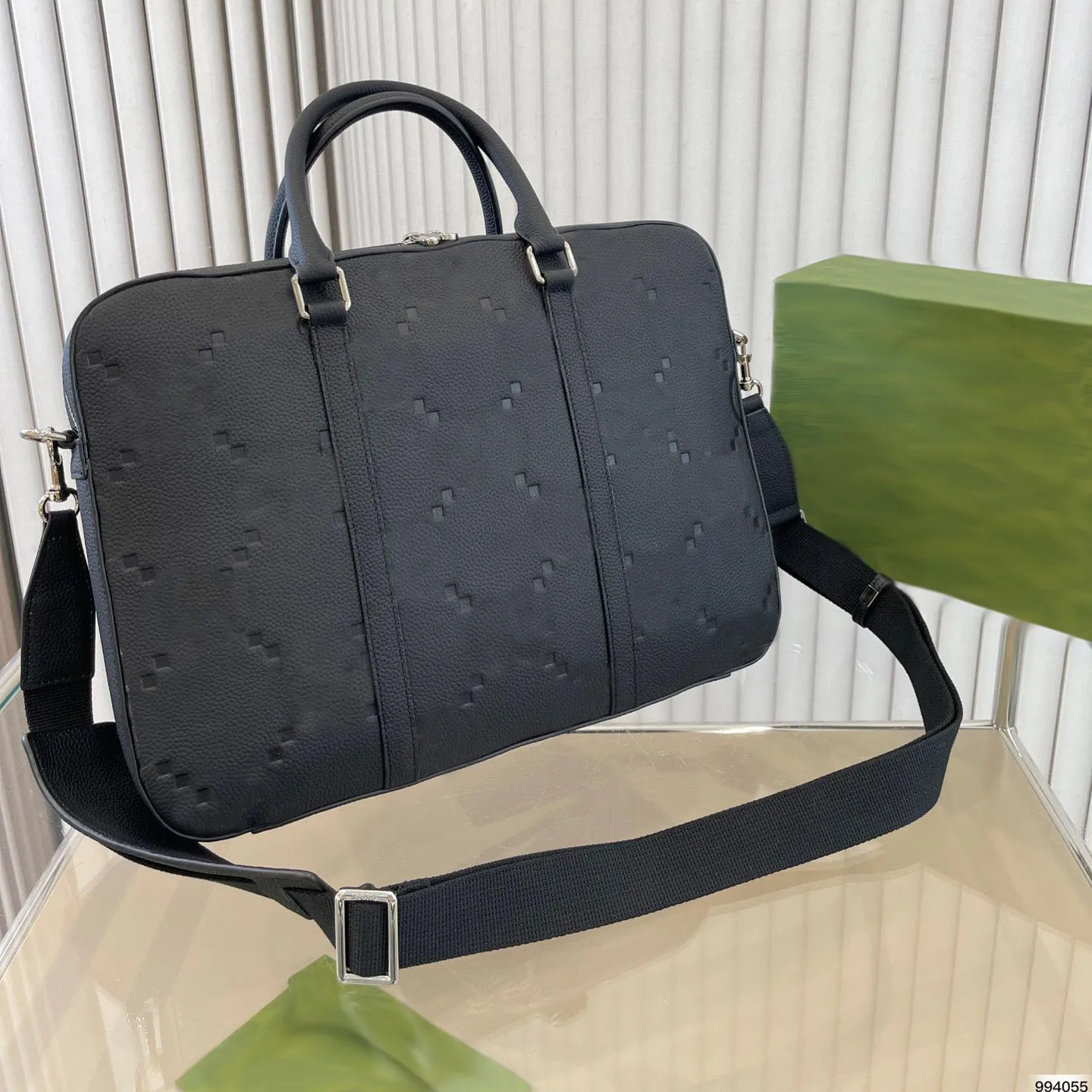 Designer Luxusbrand Aktentasche Top Lederbeutel Laptop Tasche für Geschäftsleute klassische und vielseitige Crossbody -Tasche Messenger Bag Fashion Casual Bag Attafte Hülle