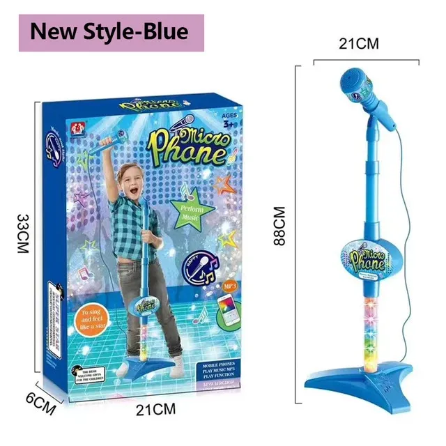 Enfants Microphones Microphone Karaoké pour Le Chant avec support avec... pas cher Enfants Microphones Microphone Karaoké pour Le Chant avec support avec... pas cher