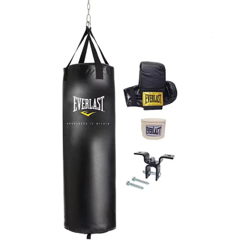 Sand Bag YUBAI 70 lbs Heavy Kit Indoor Rounded Fitness Training Adult Sanda for Tae Boxer Punching bag 231030