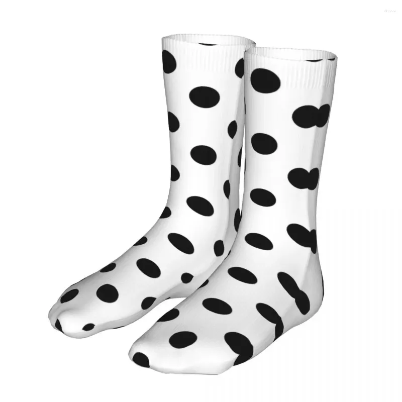 Men's Socks Polka Dot Men Women Polyester Fashion Novelty Spring Summer Autumn Winter Gift