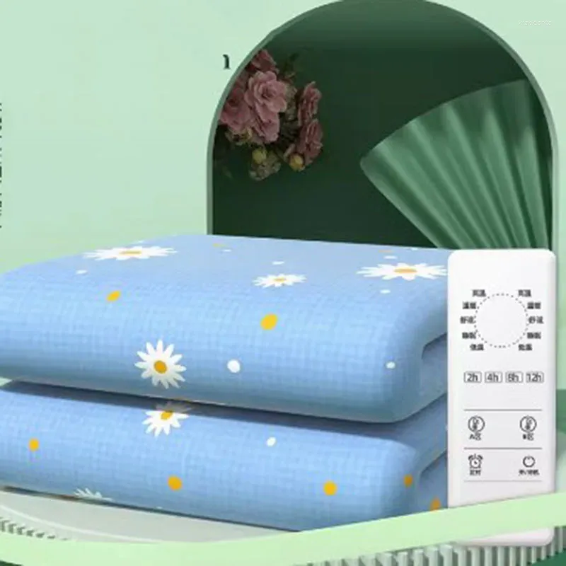 Electric Blanket Waterproof Double Bed Heating Blanket with Intelligent Temperature Control for Winter Warmth and Comfort