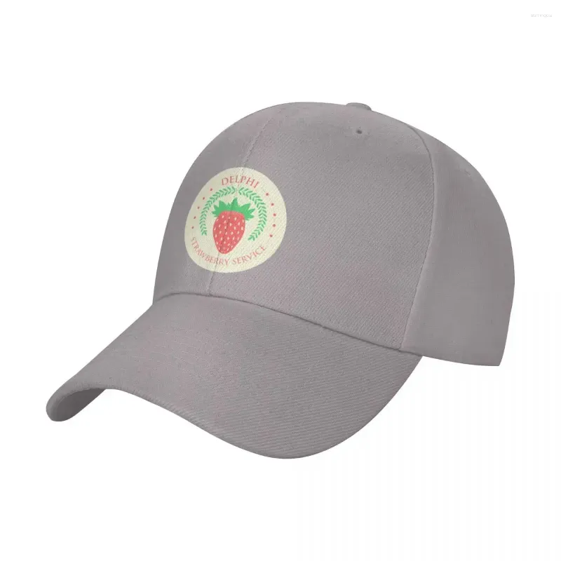 Casquettes de baseball Camp Half Blood Delphi Strawberry Service (couleur) Casquette de baseball pour femme et homme