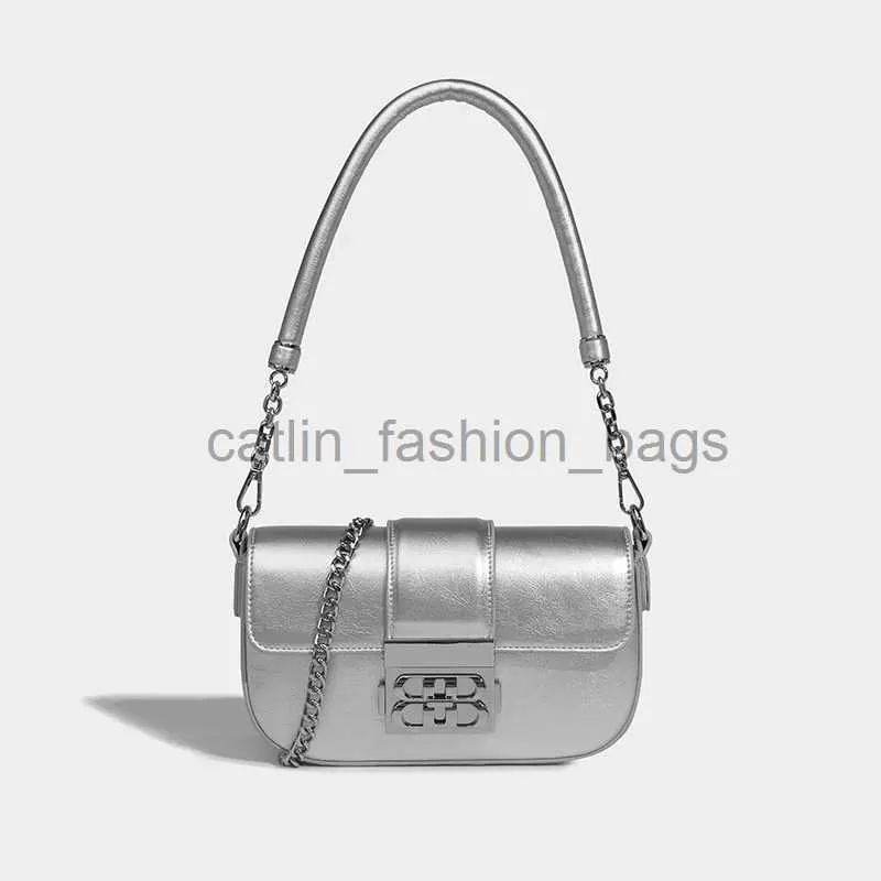 Bolsos de hombro Diseño Bolso de mujer Silver Soul Crossbody Bagcatlin_fashion_bags