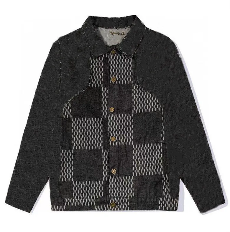 Denim Jacket: Luxury Designer Couple's Outerwear, LV-inspired