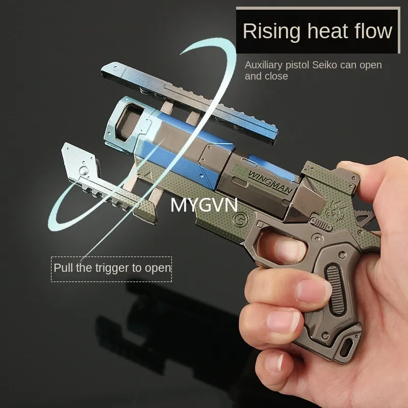 Mini Toy Gun Model Pistol Metal Display Prop No Shooting For Collection