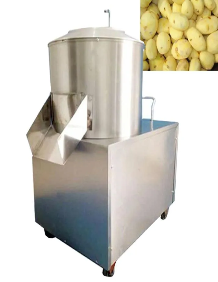 Commercial Electric Roller Peeler 1500W For Root Vegetables, Fruits