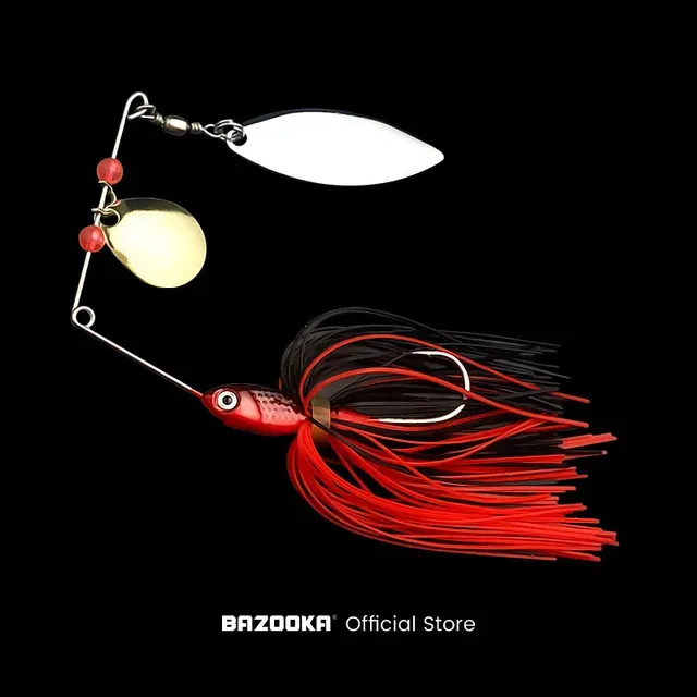Bazooka Metal Bait Spinner Weedless Lure Buzzbait Wobbler For Bass, Pike,  Walleye Fish Wire Batter With Rubber Skirt And Peche Micro Swivels Fly  Fishing 231030 From Ren06, $9.58