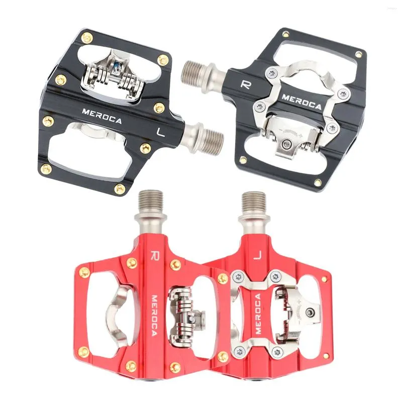 Bike Pedals MTB Self-locking Mountain Clipless SPD Bicycle Pedal Parts Upgrade Lock