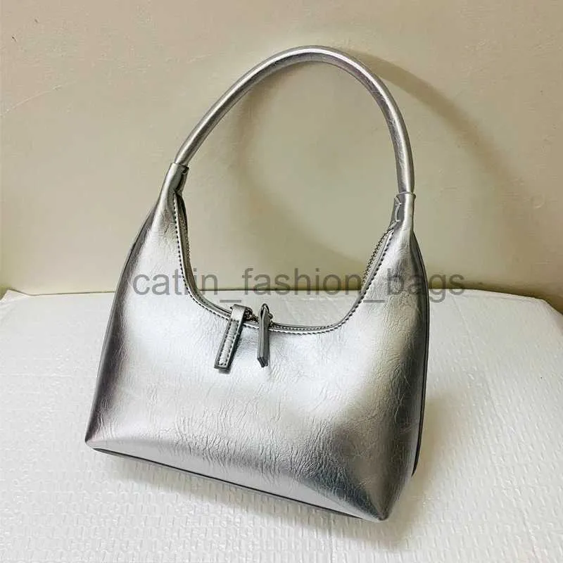 Umhängetaschen Taschen Mond Unterarmtasche Luxus Damen Designer Tasche 2023 Einfache Geldbörse Crescent Soul Silber Tasche Damen Bagcatlin_fashion_bags