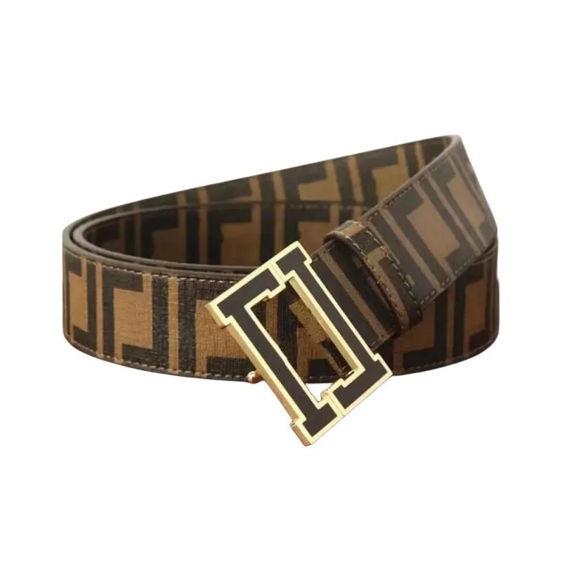 Echte lederen riem mannen breedte 4.0 cm modeontwerper riemen heren zwarte gesp letter tailleband cintura cintures riem voor vrouwen gurte