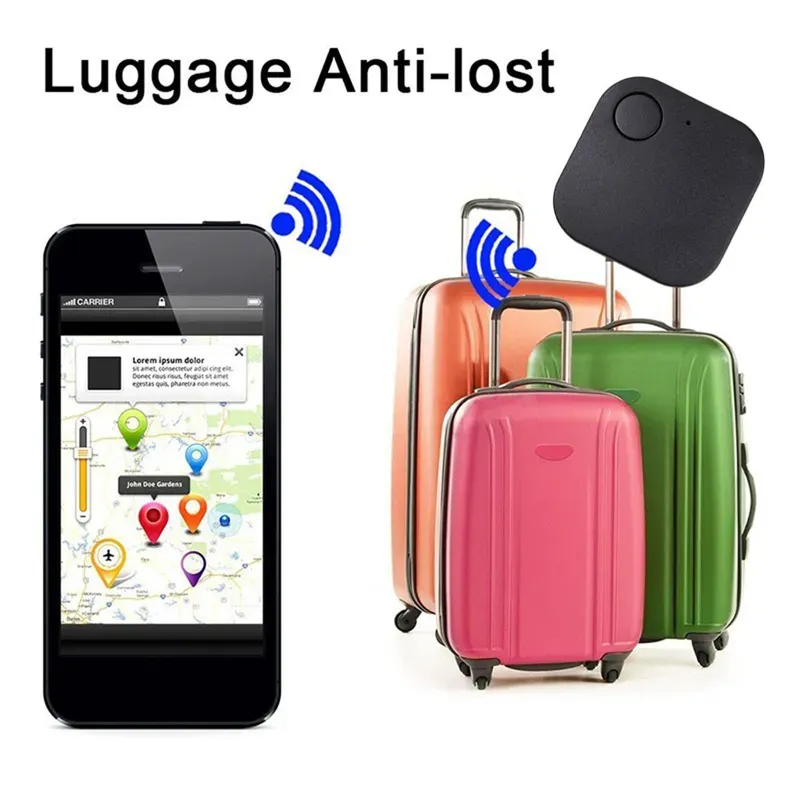 Anti-lost Tag GPS Key Finder Bluetooth Cell Phone Wallet Bags Pet GPS Tracker Mini GPS Locator Remote Shutter App Control IOS Android