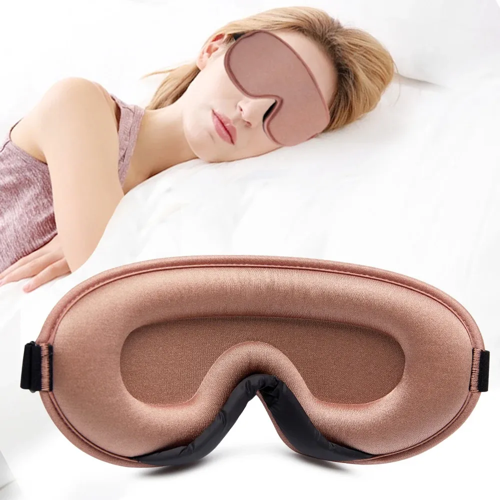 Uyku Maskeleri Uyku için Yumuşak Göz Maskesi Göz farı, Hafif Uyku Yardımı Göz Kepçesi Nefes Alabaş Göz Göz Kıyısı Nap Seyahat Seyahat Slaapmask 231030