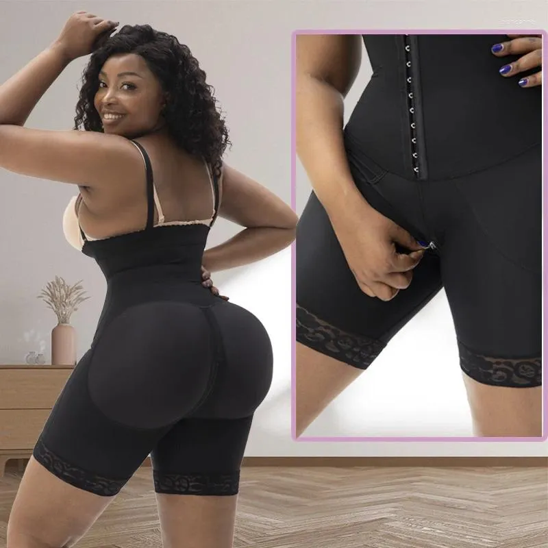 Shapers femininos compressão vestuário fajas redutoras plus size cintura alta shorts bupush up calcinha escultura bainha bbl pós-parto cinto