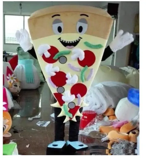 Halloween Pizza Mascot Costume High quality Cartoon Anime theme character Christmas Carnival Costumes Adults Size Birthday Party Outdoor Outfit