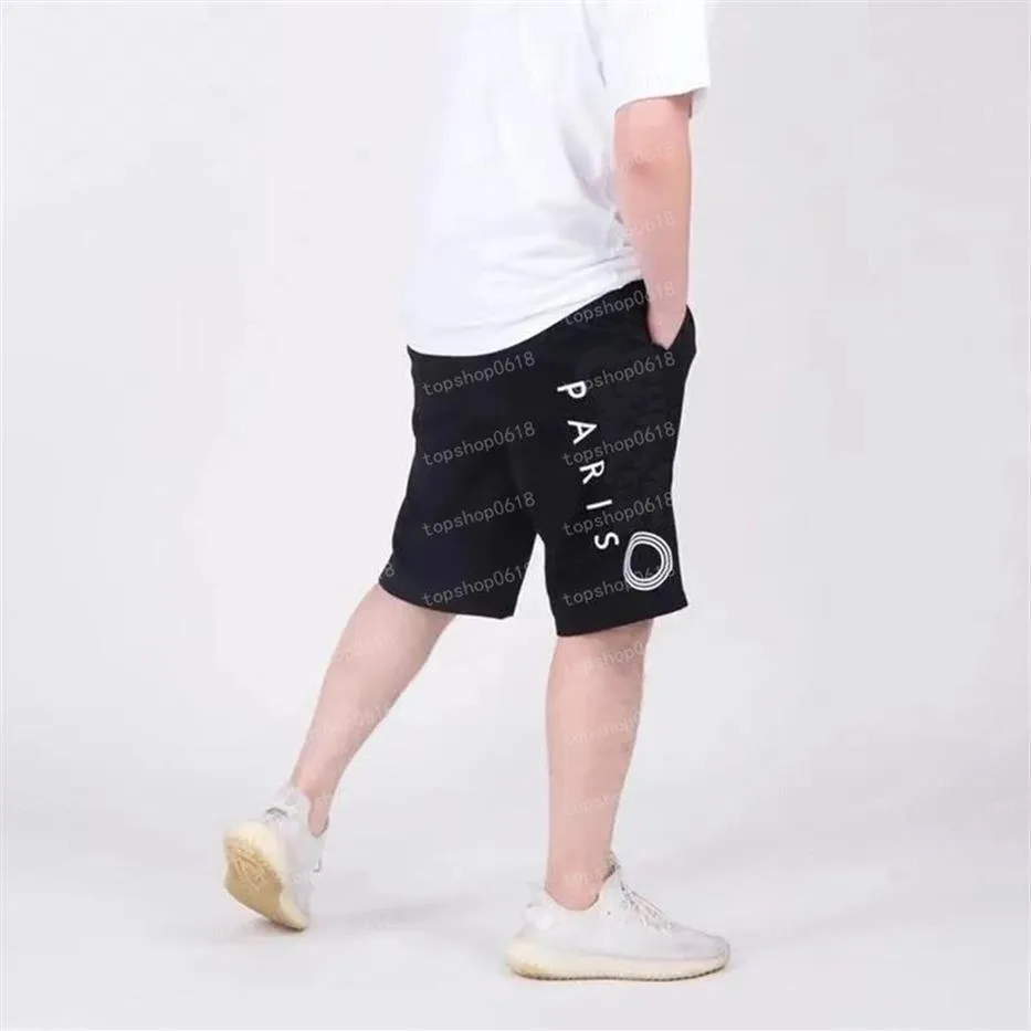 Mode hommes shorts de créateur haute rue pantalons courts décontractés pour hommes lettre imprimée décontracté hip hop streetwear style3089
