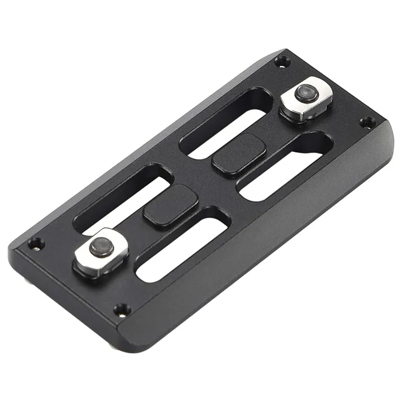 Mlok Arca Rail Mount, Aluminium Arca Swiss Rail Adapter för gevär TripoD Ballhead Quick Release Plate, 3,15 tum Arca Plate Kompatibel RRS DovTail