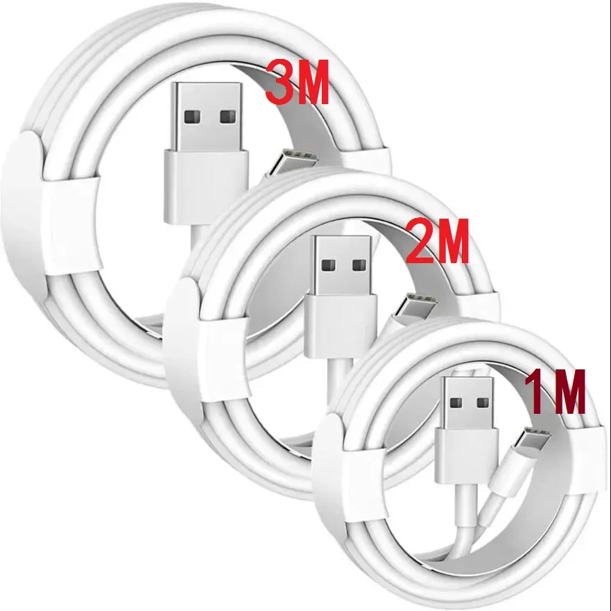 1m 2m 3m de carregamento de alta velocidade tipo c usb c micro para usb um cabo cabos para samsung s20 s22 s23 nota 20 xiaomi huawei telefone android