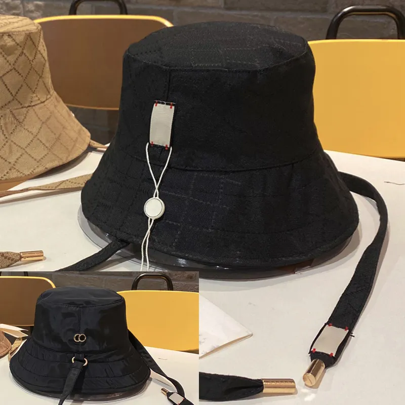 Omkeerbare hoeden Designer Man Vrouw Emmerhoed Zomerzonlicht Zonnehoed Unisex Travling Luxe Sunbonnet Casquette