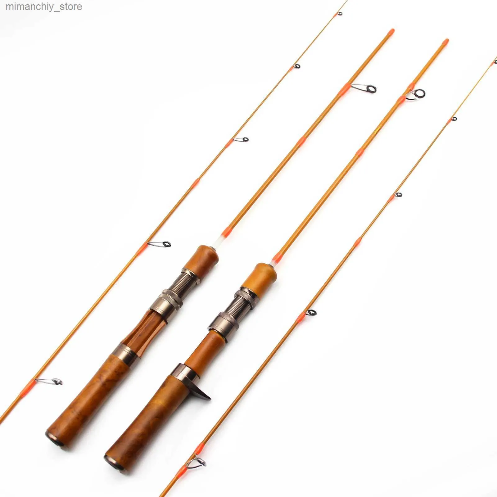 Boat Fishing Rods 1.4M Ul Slow Spinning Casting Lure Rod 1.5-8g Lure Ultralight Rods Ultra Light Solid Tips trout Stream Fishing pole pesca Q231031