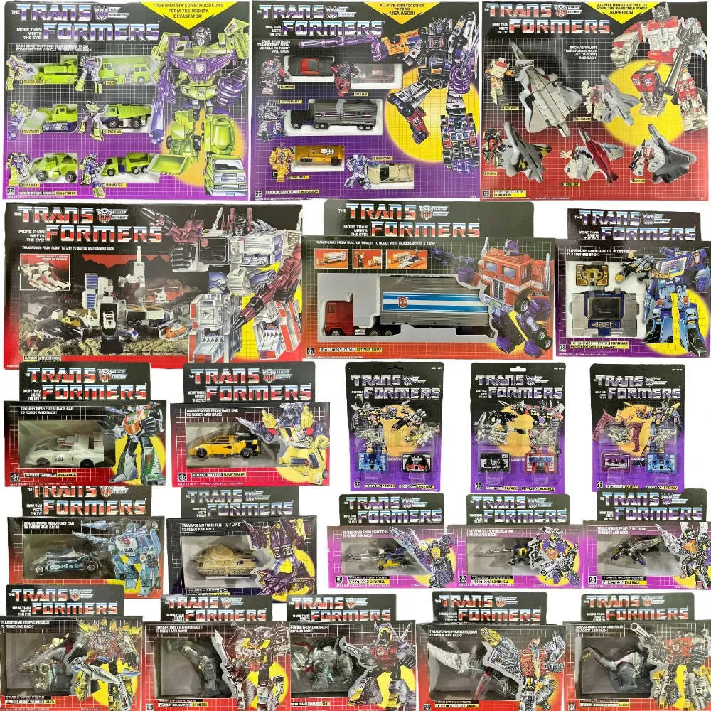 Transformation Toys Robots Transformetion G1 RESISUE KO OP Prime Menasor Wheeljack Grimlockwave Shockwave Action Action Action Collection 231031