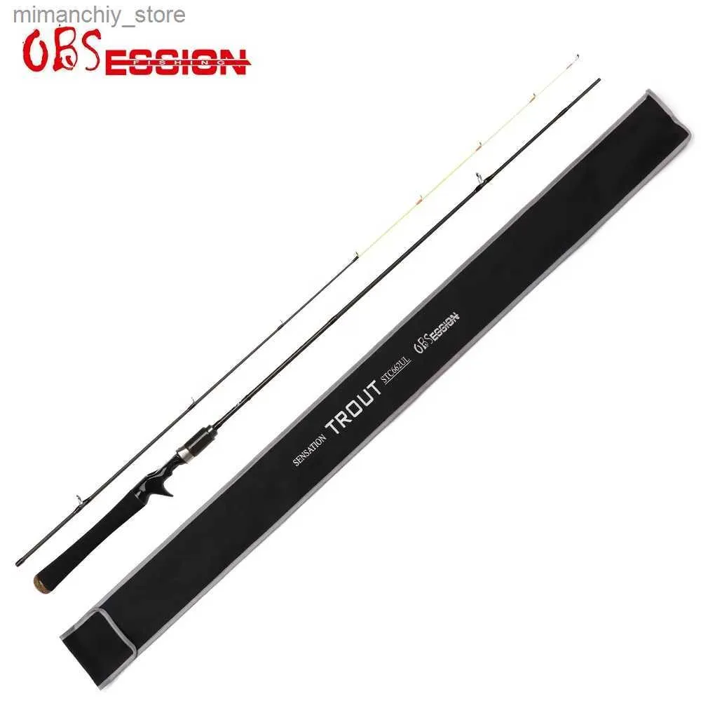 OBSESSION Trout Fishing Rod, 63/66 UL Action Sensation Spinning/Casting Rod,  Q231031 From Mimanchiy, $9.57