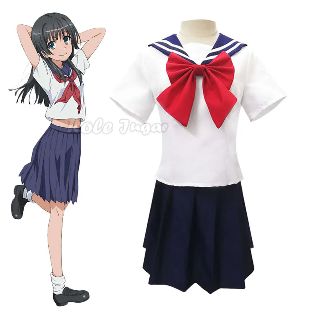 Mädchen Uniformen Studenten Kleidung Anime Toaru Kagaku No Railgun Saten Ruiko Cosplay Sailor Schuluniform Anzug für Frauen