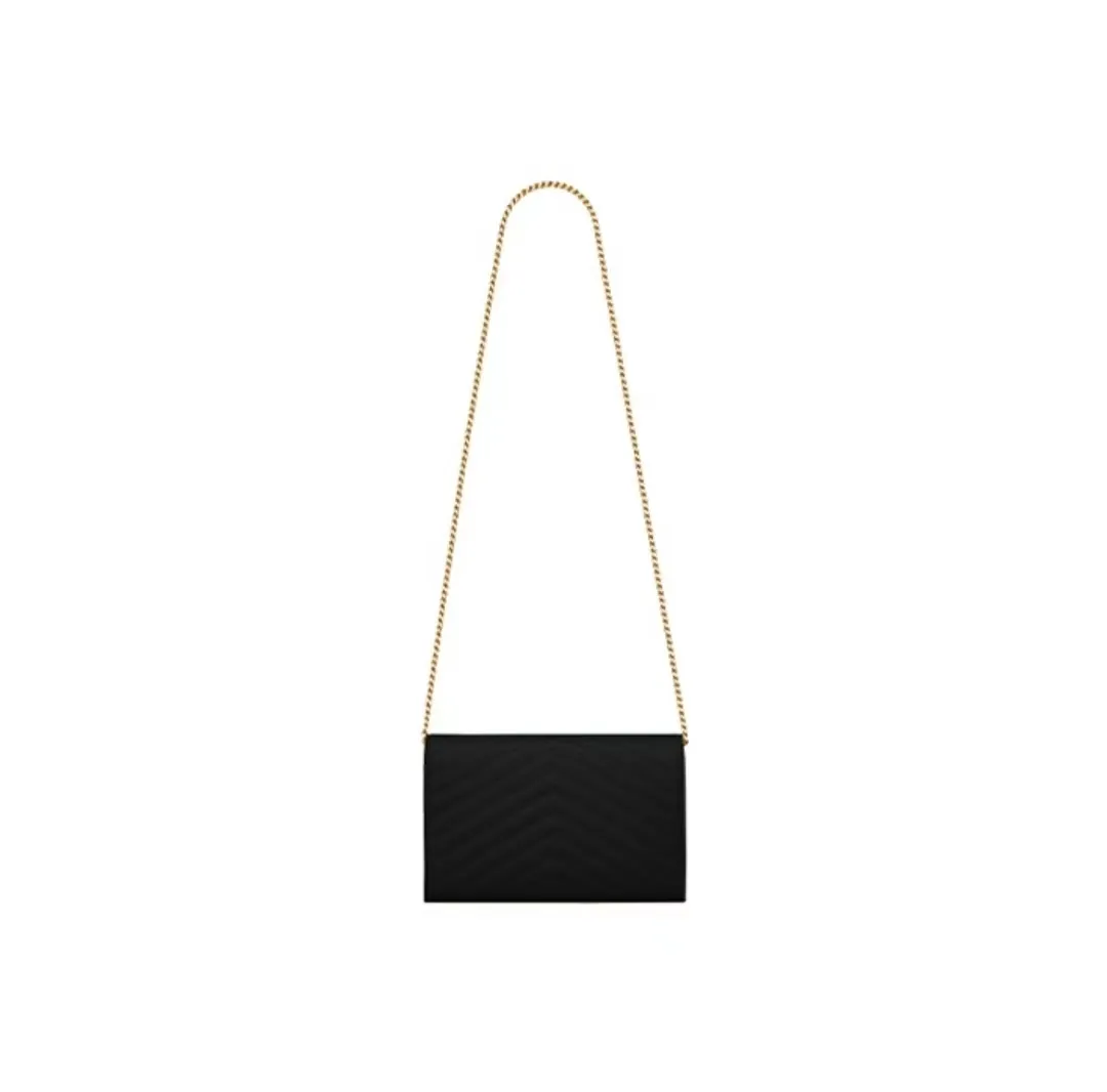 Sac à main de marque simple sac cosmétique haut de gamme dames sac de messager cuir de caviar classique 22 cm chaîne de marque de mode simple imitation qualité originale D 7