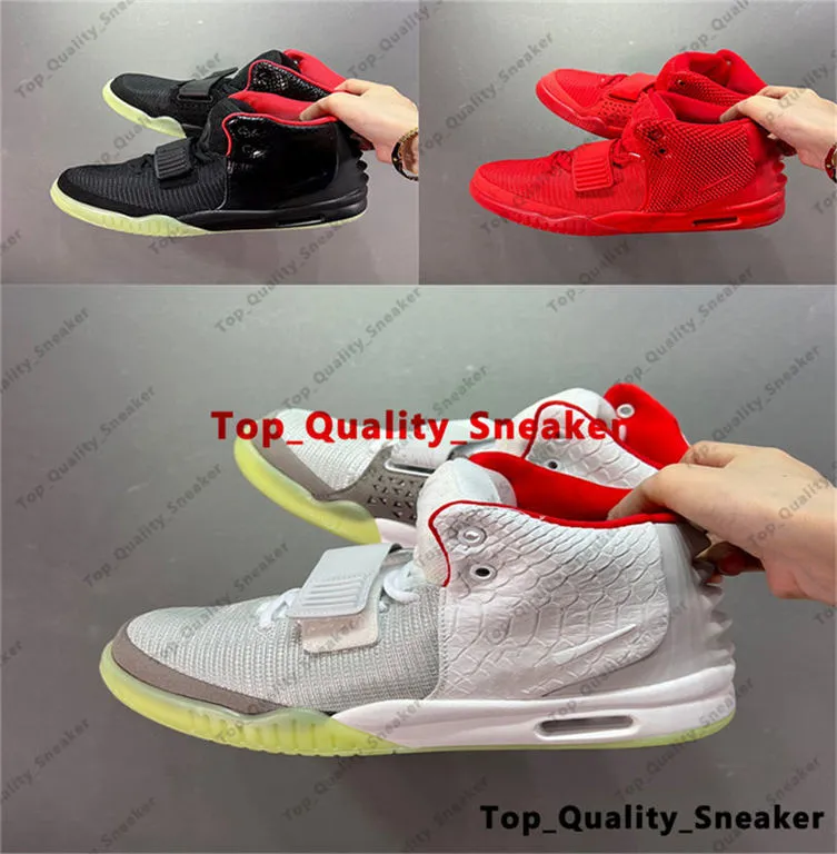 Air YZYs 2 Designer Basketball Women Shoes Sneakers Size 12 Mens Kanyes Ladies Trainers Us12 Pure Platinum Eur 46 West Us 12 Solar Red October 6544