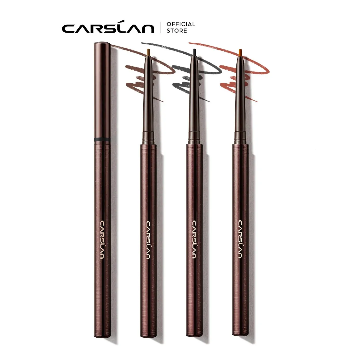 Eye Shadow/Liner Combination CARSLAN Big Eyes Colored Eyeliner Pencil Waterproof Sweat-proof Smudgeproof Long-lasting Eyeshadow Eyeliner Eye Makeup 231120