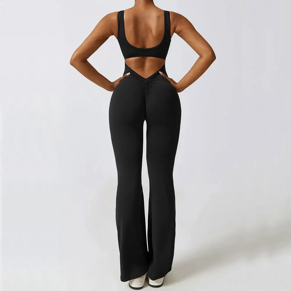 Womens Yoga Jumpsuit Set For Belly Tightening, Fitness, And Yoga Workouts  Stretchy Bodysuit With Push Up Effect Womens Gym Wear Sets And Sportswear  231030 From Ren06, $23.76