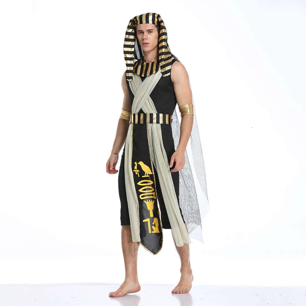 Carnival Halloween Farao Cleopatra Egypten Egyptisk drottning Myte Goddess Cosplay Fancy Party Dress Adult Purim Costume