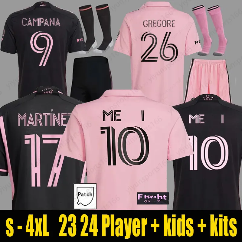 23 24 Inter Miami maglie da calcio CF Matuidi HIGUAIN CAMPANA YEDLIN BECKHAM 2023 2024 Calcio Uomo Bambini Fan Giocatore Versione Kit Camicia Bambino