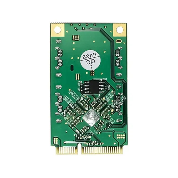 Mini PCI-E 88SE9215 4-Port SATA 6G Erweiterungskarte SATA-3 Festplattenkonvertierungsadapterkarte