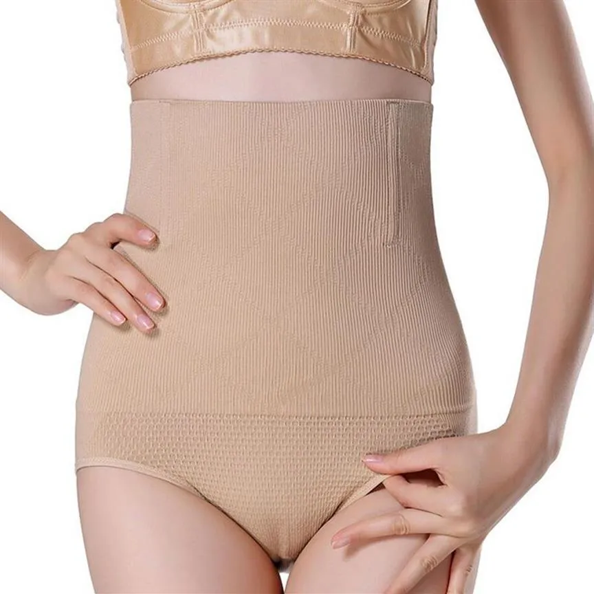 High Waist Womens Body Shaper Panties With Seamless Tummy Control