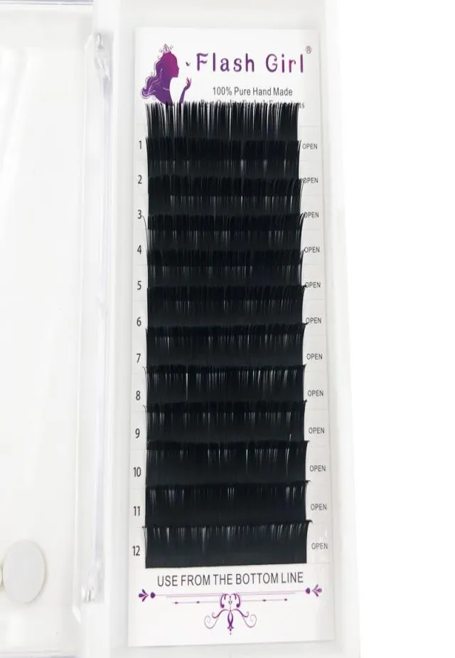 Hela Flash Girl Classic Eyelash Extension Prov 020 13mm Lashes Individual Mink Eyelash Extension Privat Label6593505