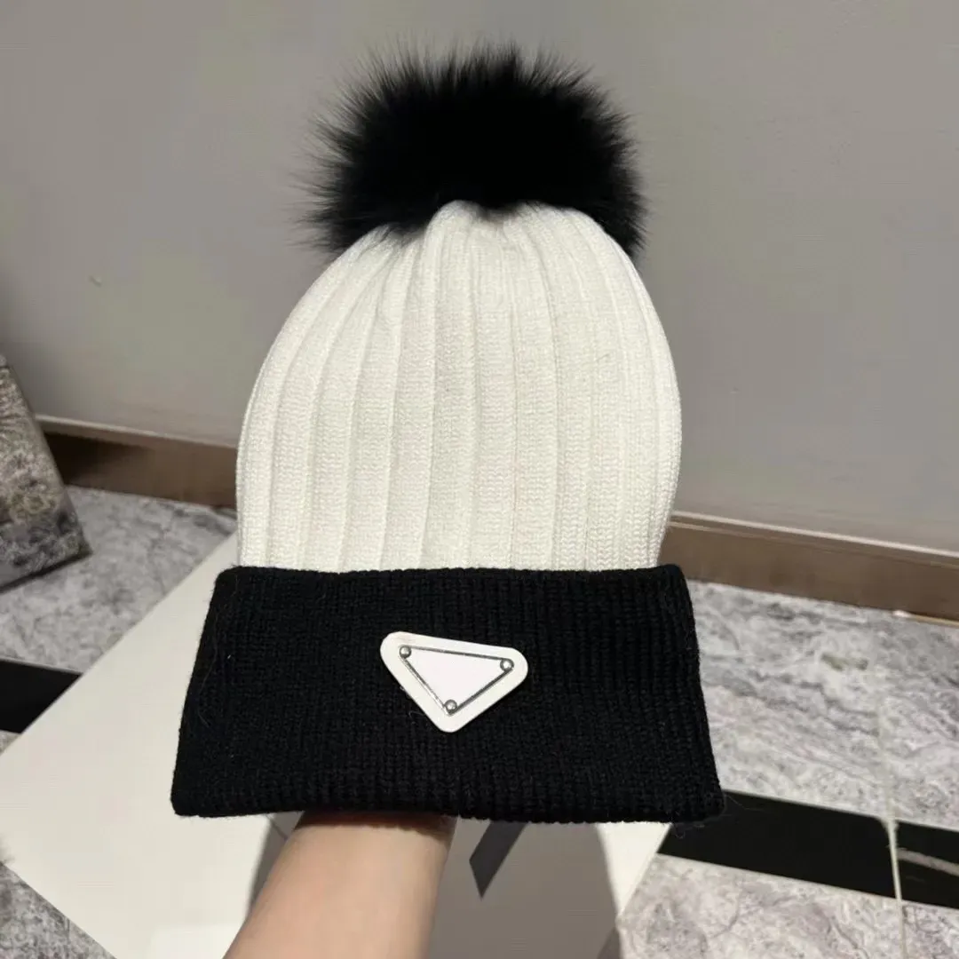 Designer-Beanie-Mütze für Männer, Wolle, Kaninchenfellmütze, warme Mode, Twist-Strickmütze, Wintermütze, Pariser Street-Style-Kappen, Luxus-Damen-Casquette -3