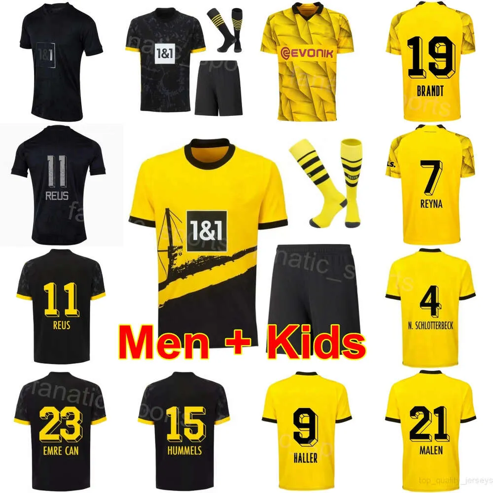 Man Kid Borussia Soccer Dortmund 15 Mats Hummels Jerseys Club 21 Donyell Malen 8 Felix Nmecha 5 Ramy Bensebaini 17 Marius Wolf 11 Marco Reus Football Shirt Kits 2023 24