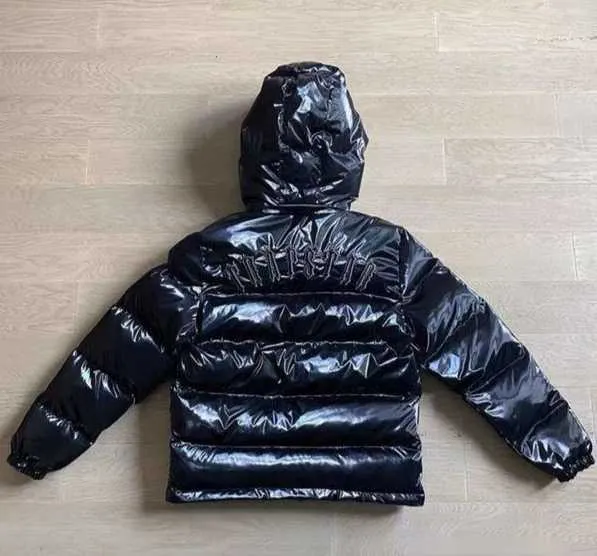 Parka's Heren Parka's Trap Star Designer Dames Winterhoodie Trspstar Afneembare donsjas met capuchon Ijsblauw Hooggewicht puffer Sterkste versie Super dikg4